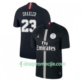 Paris Saint-Germain Dres Draxler 23 Jodan Crno Treći 2018/19 Kratkih Rukava